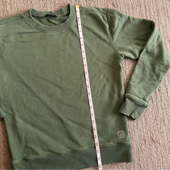 Allbirds Women’s Green Crewneck Sweatshirt Size Small | Sustainable - Picture 5 of 7